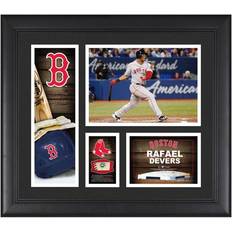 Fanatics Boston Red Sox Rafael Devers Player Collage with a Piece of Game-Used Baseball Photo Frame