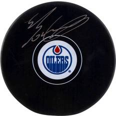 Fanatics Edmonton Oilers Evan Bouchard Autographed Hockey Puck