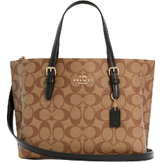 Coach Mollie Tote 25 - Gold/Khaki/Black