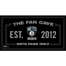Fanatics Brooklyn Nets Fan Cave Collage Framed