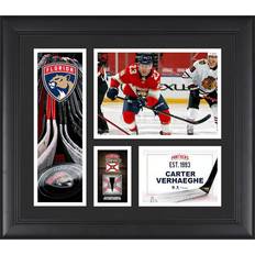 Fanatics Florida Panthers Carter Verhaeghe Framed Player Collage with a Piece of Game Used Puck