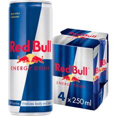 Sports & Energy Drinks Red Bull Energy Drink 250ml 4 pcs