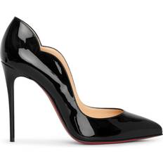 Leather Shoes Christian Louboutin Hot Chick 100 - Black