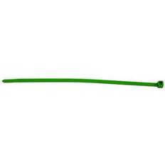 Connect Hellermann Cable Ties Green 200mm x 4.6mm Pk 100 30298