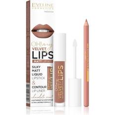 Eveline Cosmetics OH! my LIPS Velvet Lip Set 14 Choco Truffle