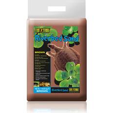 Exo Terra Riverbed Sand Aquatic Terrarium Substrate, 10-lb bag