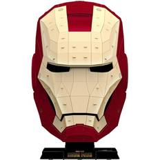 Family Puzzle 3D-Jigsaw Puzzles University Games 3D Puzzle Marvel Studios Iron Man Helmet 92 Pieces