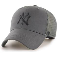 Beige Headgear MLB New York Yankees Charcoal Branson Mesh Trucker '47 Brand