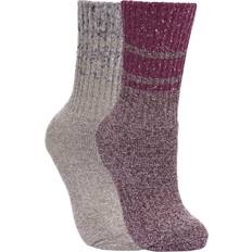 Trespass Women Underwear on sale Trespass Womens/Ladies Hadley Hiking Boot Socks (2 Pairs) 6-9