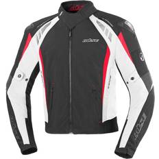 Büse B.Racing Pro Motorcycle Textile Jacket, black-white-red