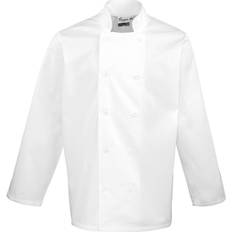 Premier Unisex Chefs Jacket (White)