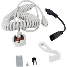 Ergotron Coiled Extension Cord Accessory Kit strømkabelpakke 2.4 m