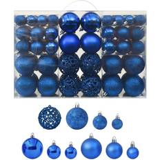 vidaXL Christmas Ball Christmas Tree Ornament 100pcs