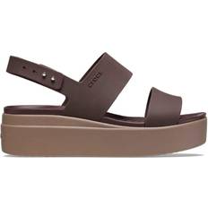 Crocs Brooklyn Low Wedge - Mocha/Mushroom