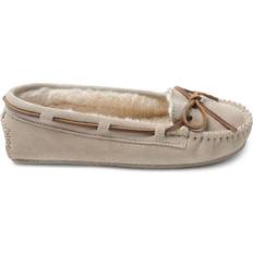 White Moccasins Minnetonka Women's Cally Slippers