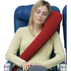 Travelrest Ultimate Inflatable Travel Pillow In Red Red Travel Pillow Neck Pillow Red