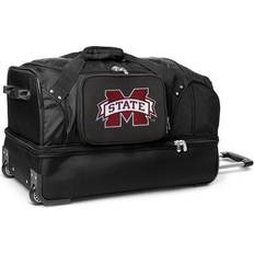 NCAA Mississippi State Bulldogs 27 2-Wheel Rolling Drop Bottom Duffel Bag Black