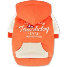 Touchdog 'Heritage' Soft-Cotton Fashion Dog Hoodie X-Small