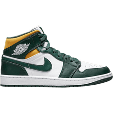 Nike Air Jordan 1 Mid M - Noble Green/White/Pollen