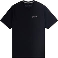 Patagonia Men Clothing Patagonia P-6 Logo Responsibili-T-shirt - Black
