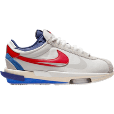 Nike 38 ⅓ - Unisex Trainers Nike x Sacai Zoom Cortez - White/Light Cream/University Red