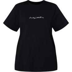 PrettyLittleThing Cotton Oversized T-shirt - Black