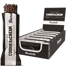 Best Bars Barebells Protein Bar Cookies & Cream 55g 12 pcs