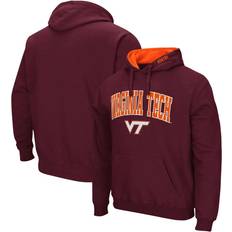 Colosseum Virginia Tech Hokies Arch Logo 3.0 Pullover Hoodie Sr