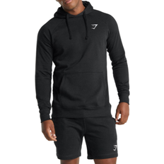 Slim Jumpers Gymshark Crest Hoodie - Black