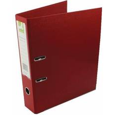 Red Office Papers Q-CONNECT Lever Arch File Fs Red KF20027