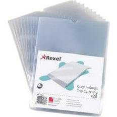 Rexel Cardholder A4 Clear Pack of 25 RX12092