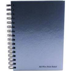 Pukka Pad Notebook Wirebound Hardback 90gsm Ruled Perforated 160pp A5