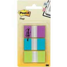 Post-itÂ Flags, .94" Wide, Assorted Colors, 60 Flags/Pack (680-PBG) Assorted