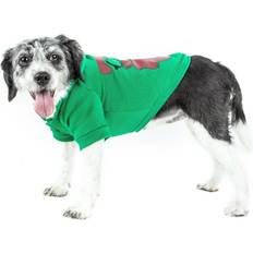 Petlife LED Cool Santa Shades Sweater Costume LG