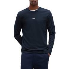 HUGO BOSS Blue - Men Tops HUGO BOSS TChark Long Sleeve T-Shirt