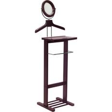 Winsome Carson Valet Stand Wall Mirror