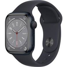 Apple Android - Wi-Fi Wearables Apple Watch Series 8 45mm Aluminum Case with Sport Band