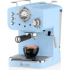 Integrated Milk Frother Espresso Machines Swan Retro Pump SK22110