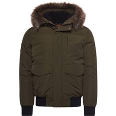 Superdry Bomber Jackets - M - Men Superdry Everest Bomber Jacket - Green