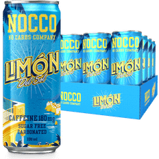 Sugar Free Sports & Energy Drinks Nocco Limon Del Sol 330ml 12 pcs