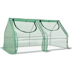 OutSunny Portable Greenhouse Stainless steel PVC Plastic