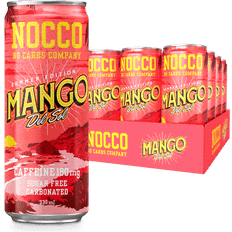 Sugar Free Sports & Energy Drinks Nocco Mango Del Sol 330ml 12 pcs