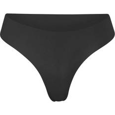 SKIMS Free Cut Mid Waist Thong - Onyx