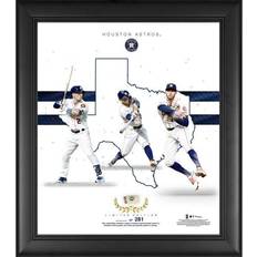 Fanatics Houston Astros Framed Franchise Foundations Collage with a Piece of Game Used Baseball Limited Edition of 281