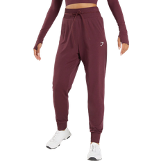 Joggers - XXXS Trousers Gymshark Vital Seamless 2.0 Joggers - Baked Maroon Marl