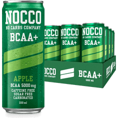 Sugar Free Sports & Energy Drinks Nocco BCAA+ Apple 330ml 12 pcs