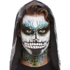 Smiffys Glow in the Dark Skeleton Makeup Kit with Glitter