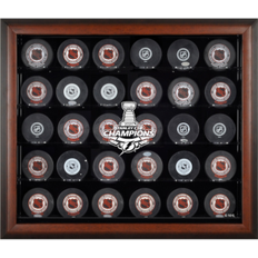 Fanatics Tampa Bay Lightning 2020 Stanley Cup Champions Brown Framed 30-Puck Logo Display Case