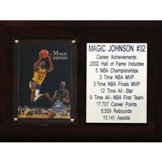 C&I Collectibles Los Angeles Lakers 6'' x 8'' Plaque Magic Johnson 32