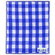 Logo Brands St. Louis Blues 50'' x 60'' Buffalo Check Frosty Fleece Blanket